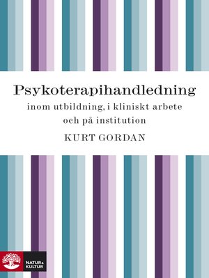 cover image of Psykoterapihandledning